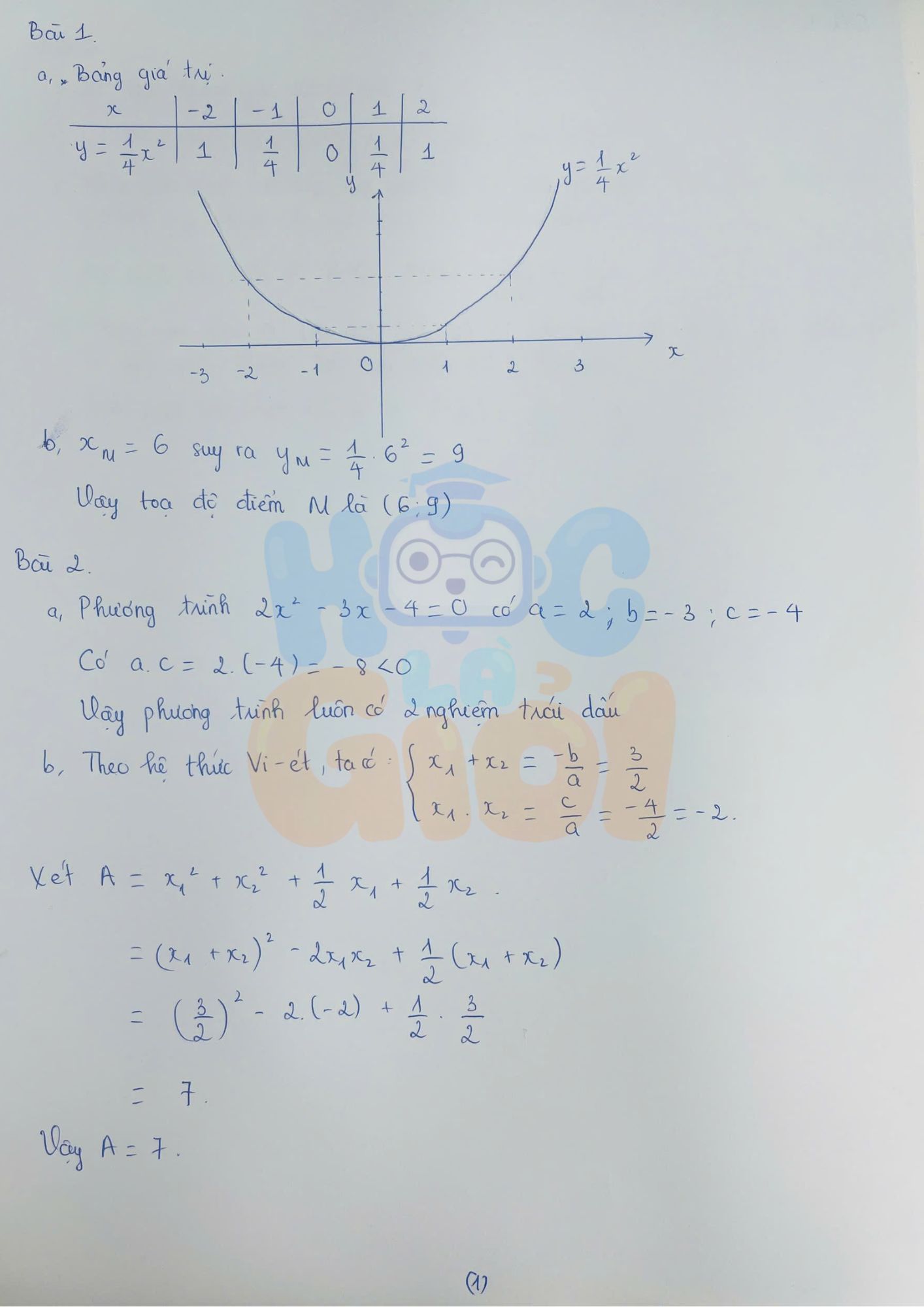 Đáp án đề thi môn Toán vào 10 TP HCM 2026-2027