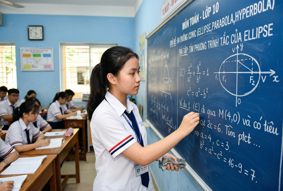 Luyện tập dạng bài 3 đường Conic