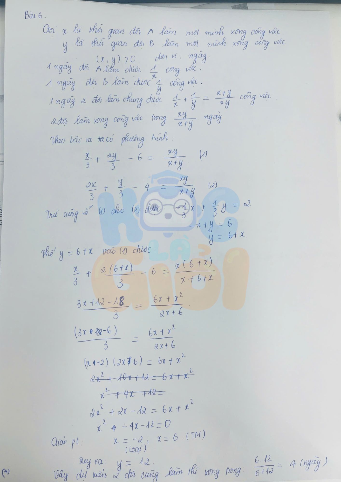 Đáp án đề thi môn Toán vào 10 TP HCM 2026-2027