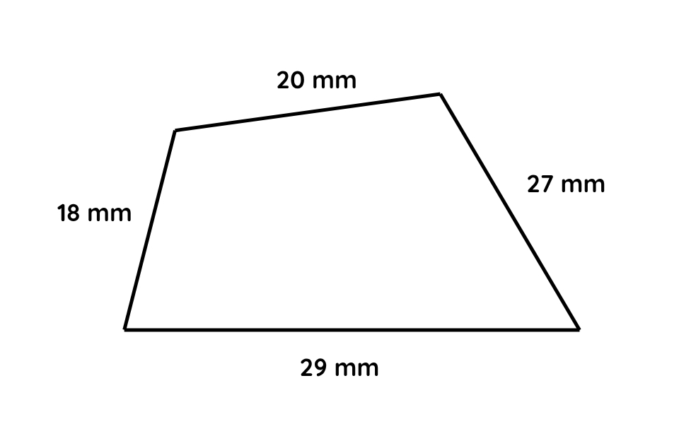 Dạng 3: Tính chu vi tứ giác