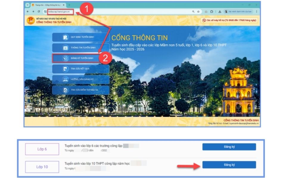 Cách xác nhận nhập học trực tuyến
