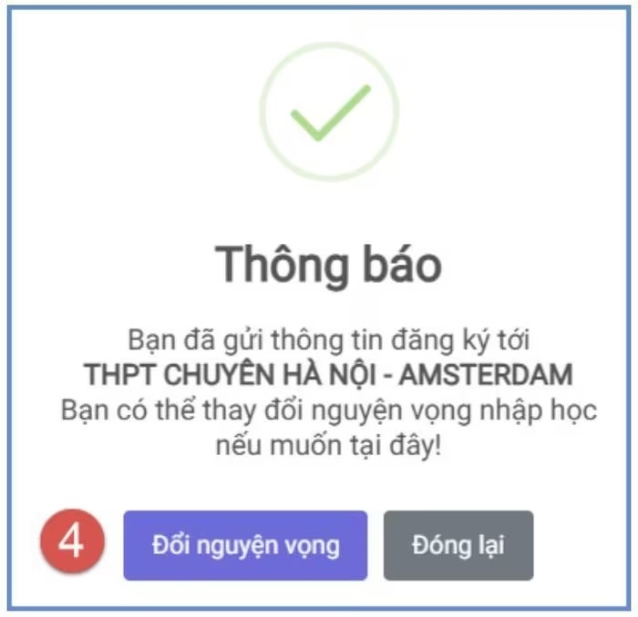 Hướng dẫn hủy xác nhận nhập học lớp 10 tại Hà Nội năm 2025