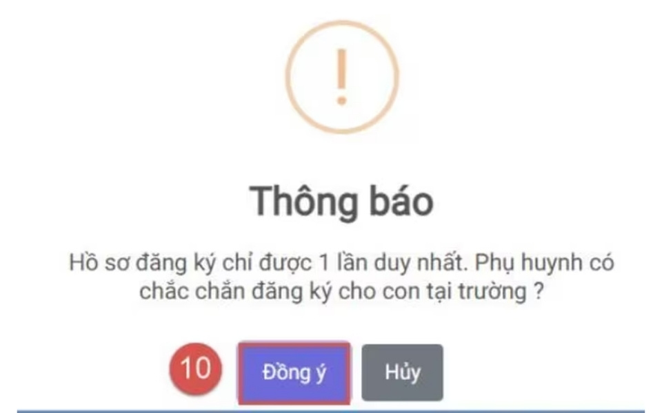 Cách xác nhận nhập học trực tuyến