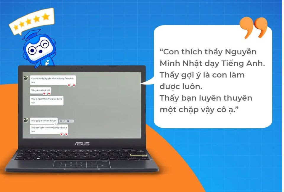 Feedback của khách hàng khi học tại Học là GIỏi 2