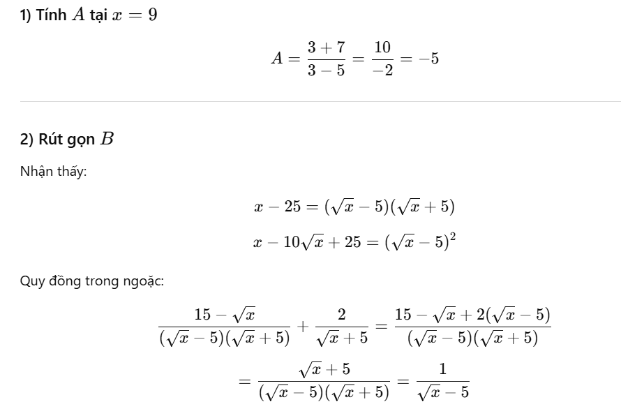 đáp án đề khảo sát toán 9 tháng 1 thcs nhân chính 
