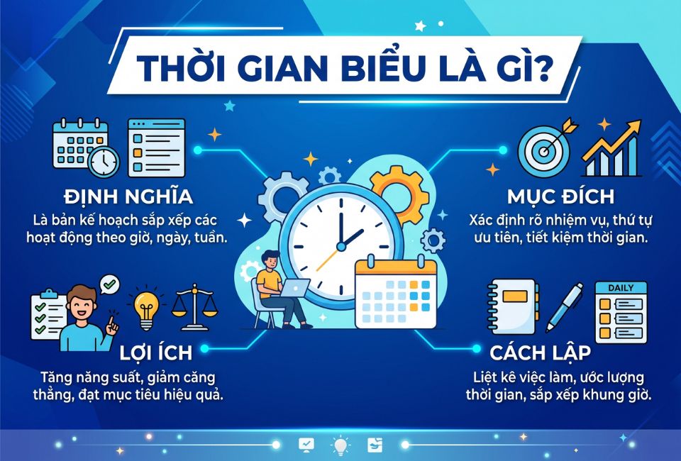 Thời gian biểu là gì?