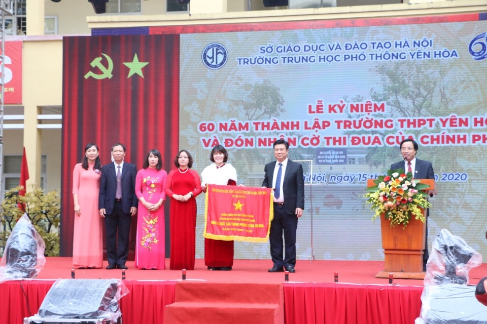 lịch sử hình thành trường thpt yên hòa