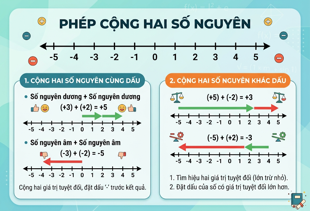 Phép cộng hai số nguyên