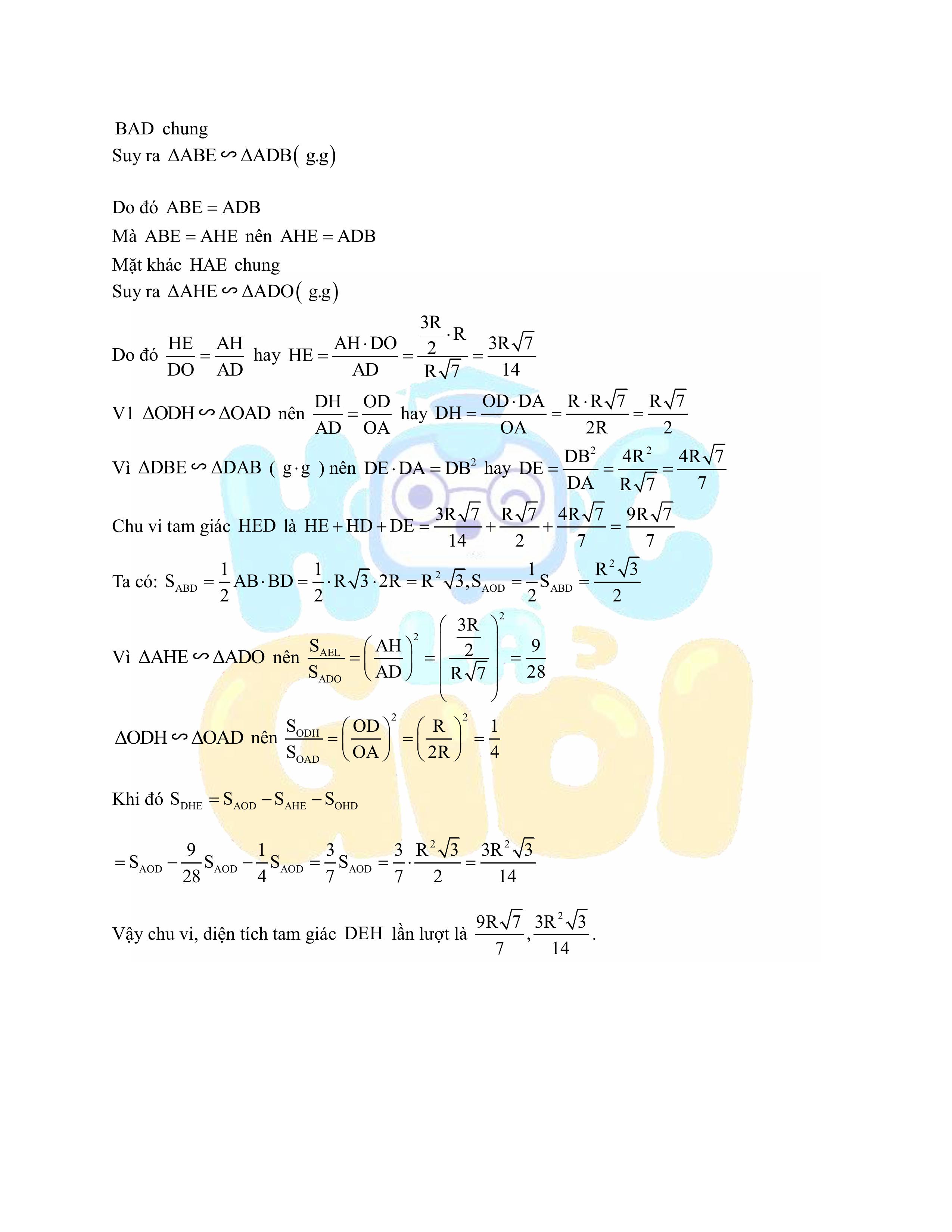 Đáp án đề thi môn Toán vào 10 TP.HCM 2025-2026