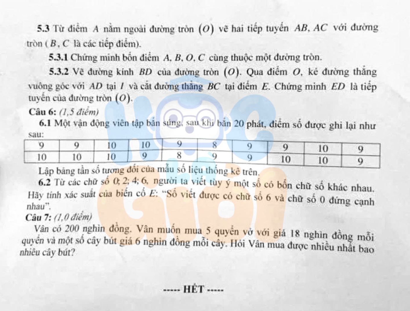 Đề thi môn Toán vào lớp 10 tỉnh Tây Ninh 2026-2027: