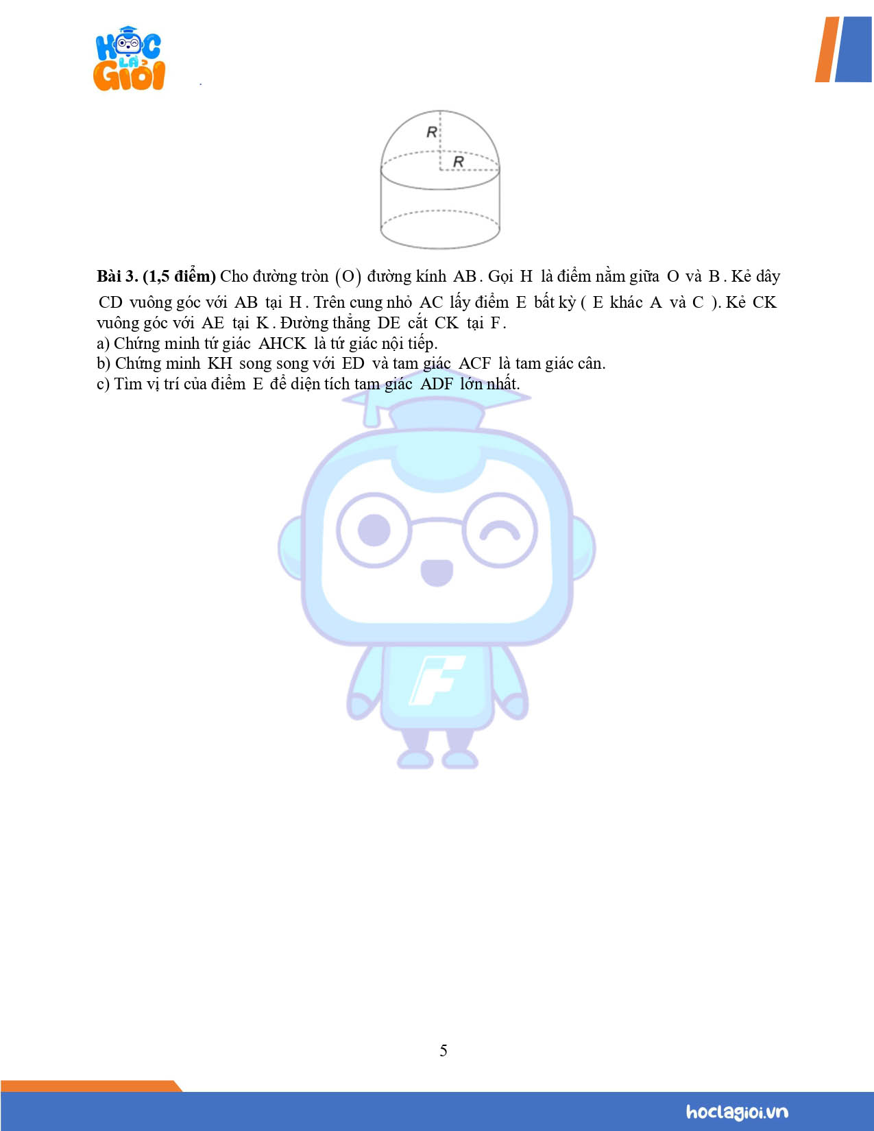 đề 4 ôn cuối kỳ 2 môn toán lớp 9 cánh diều 05