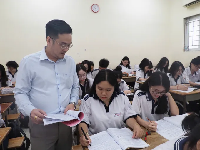 lớp học trường thpt võ thị sáu tp hcm