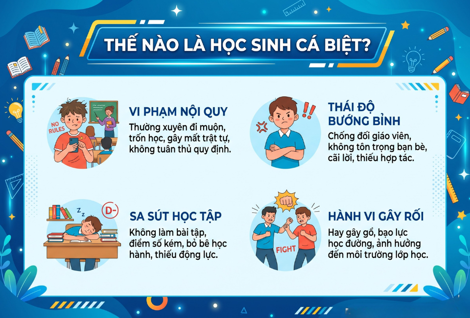 Thế nào là học sinh cá biệt?