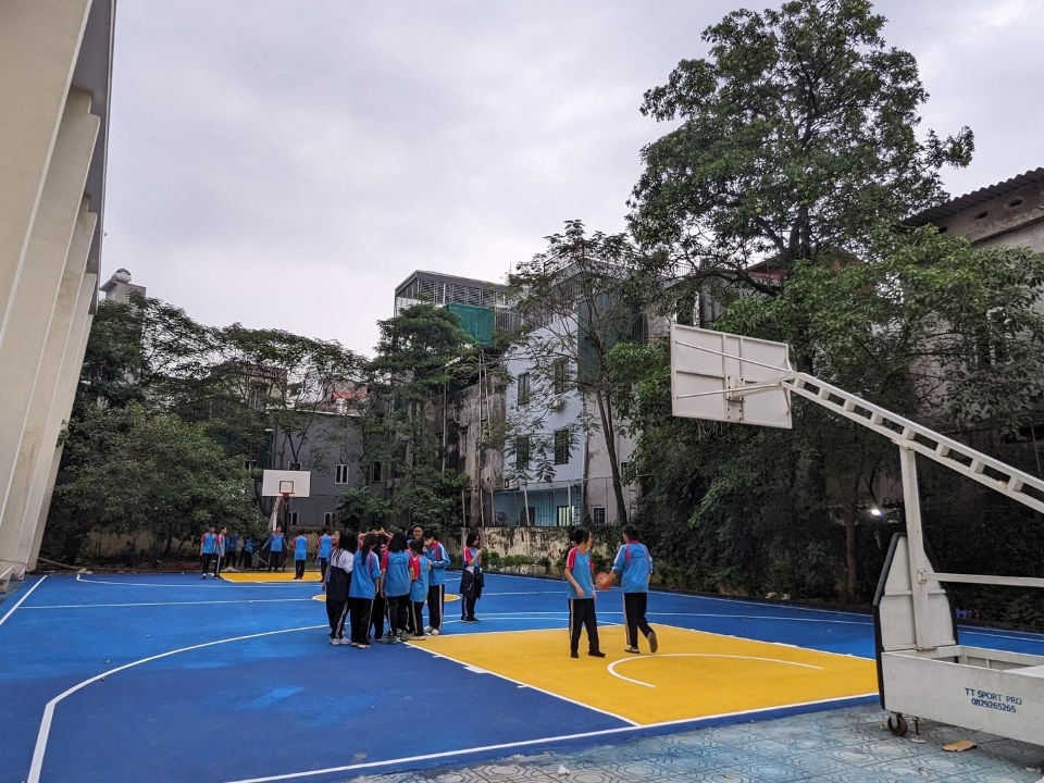 cơ sở vật chất trường thpt nguyễn gia thiều