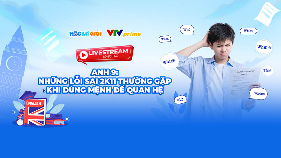 Thông báo livestream ôn thi vào 10 môn Tiếng Anh cho các bạn 2k11