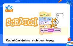 Tổng hợp các nhóm lệnh trong Scratch cần ghi nhớ | Hoclagioi.vn