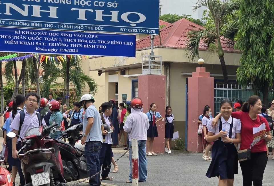 TPHCM chính thức điều chỉnh quy định tuyển sinh lớp 1, lớp 6